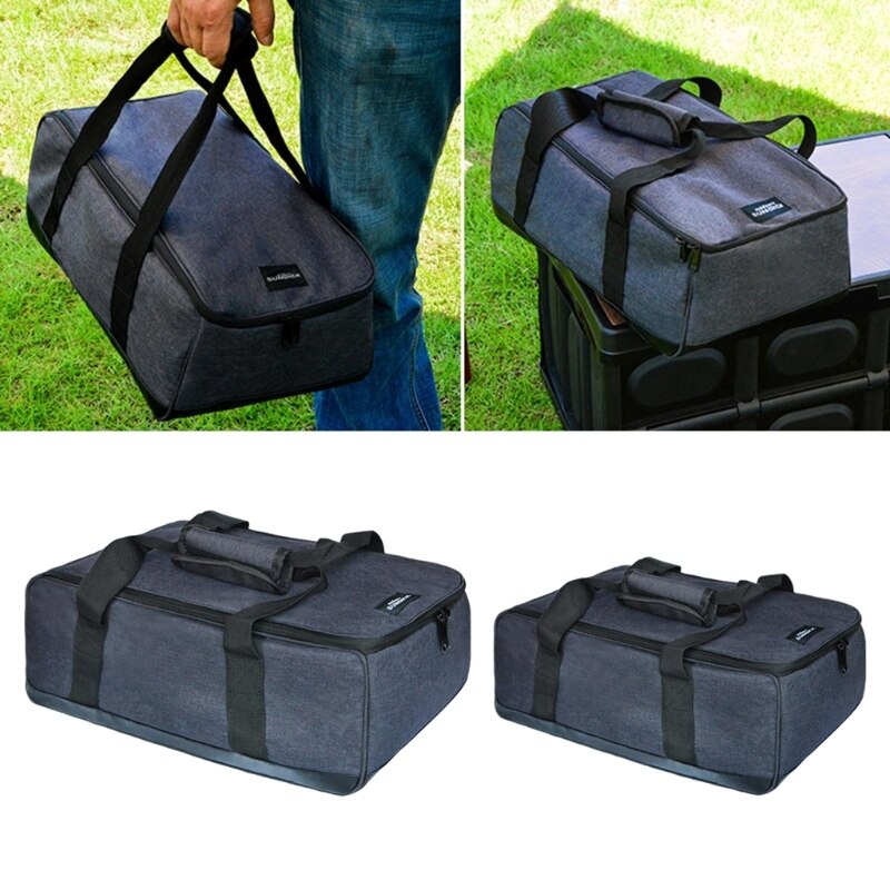 캠핑 조리기구 가방, 휴대용 방수 냄비 스토브 저장 가스 탱크 가방, 야외